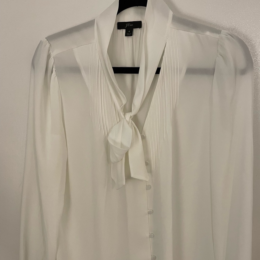 J Crew long sleeve blouse